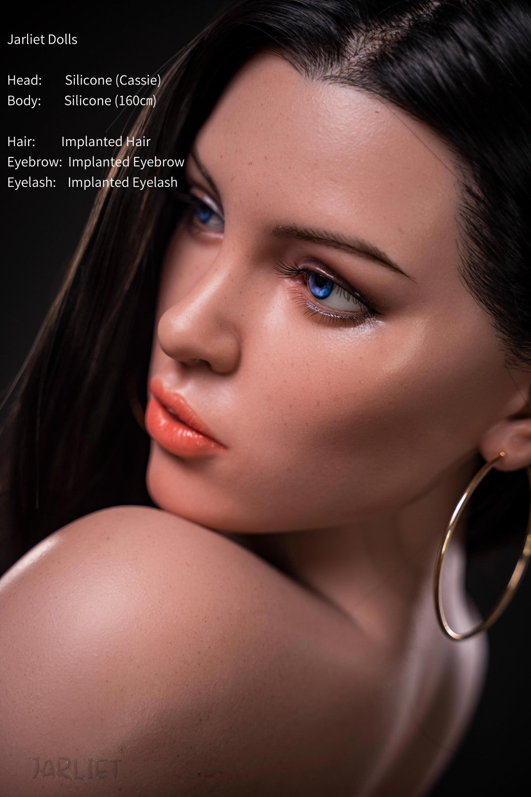 Cassie Sex Doll (Jarliet 160 cm C-Cup silikoninis)