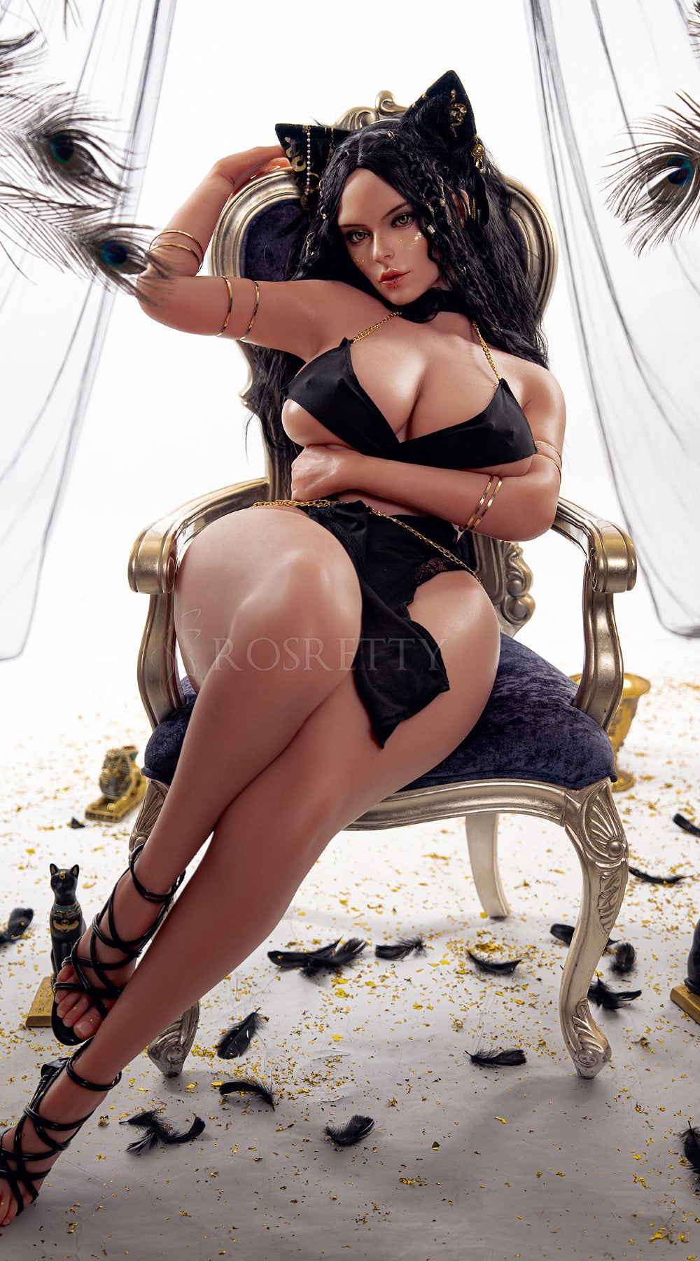 Sekso lėlė Hebbe (Rosretty Doll 156 cm D-Cup #S17 silikonas)
