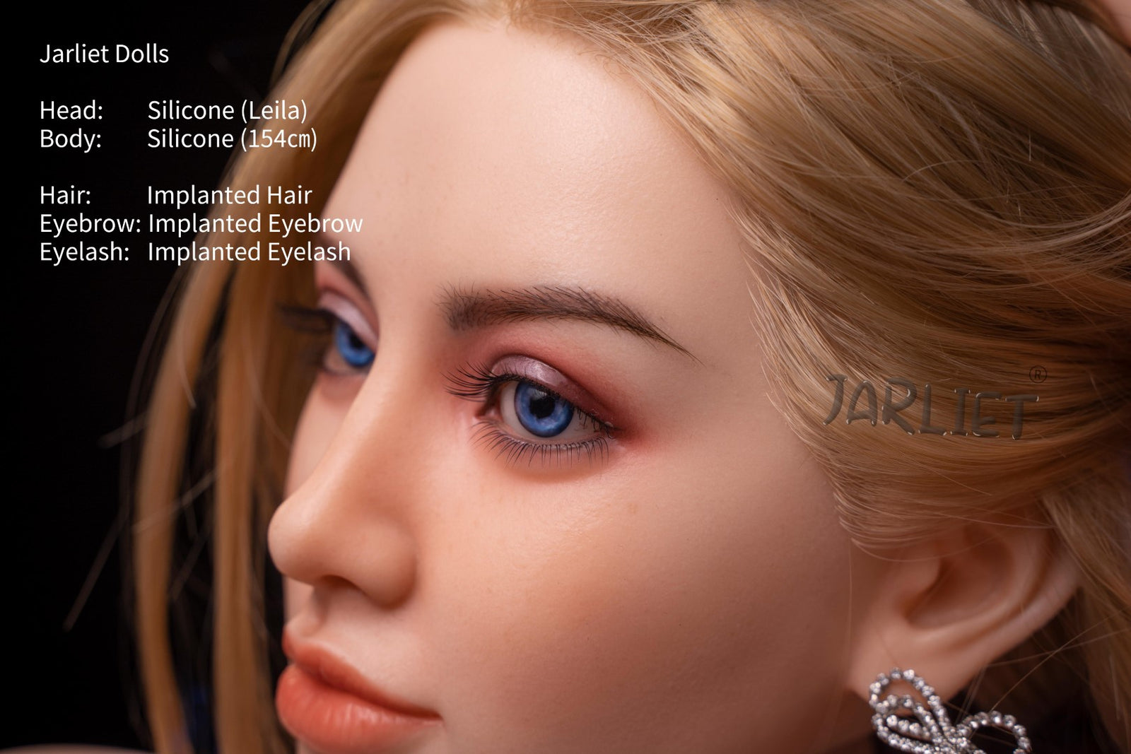 Leila Sex Doll (Jarliet 154 cm C-Cup silikoninis)