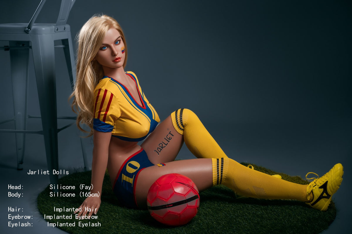 Sekso lėlė Fay (Jarliet 165 cm C-Cup silikoninis)