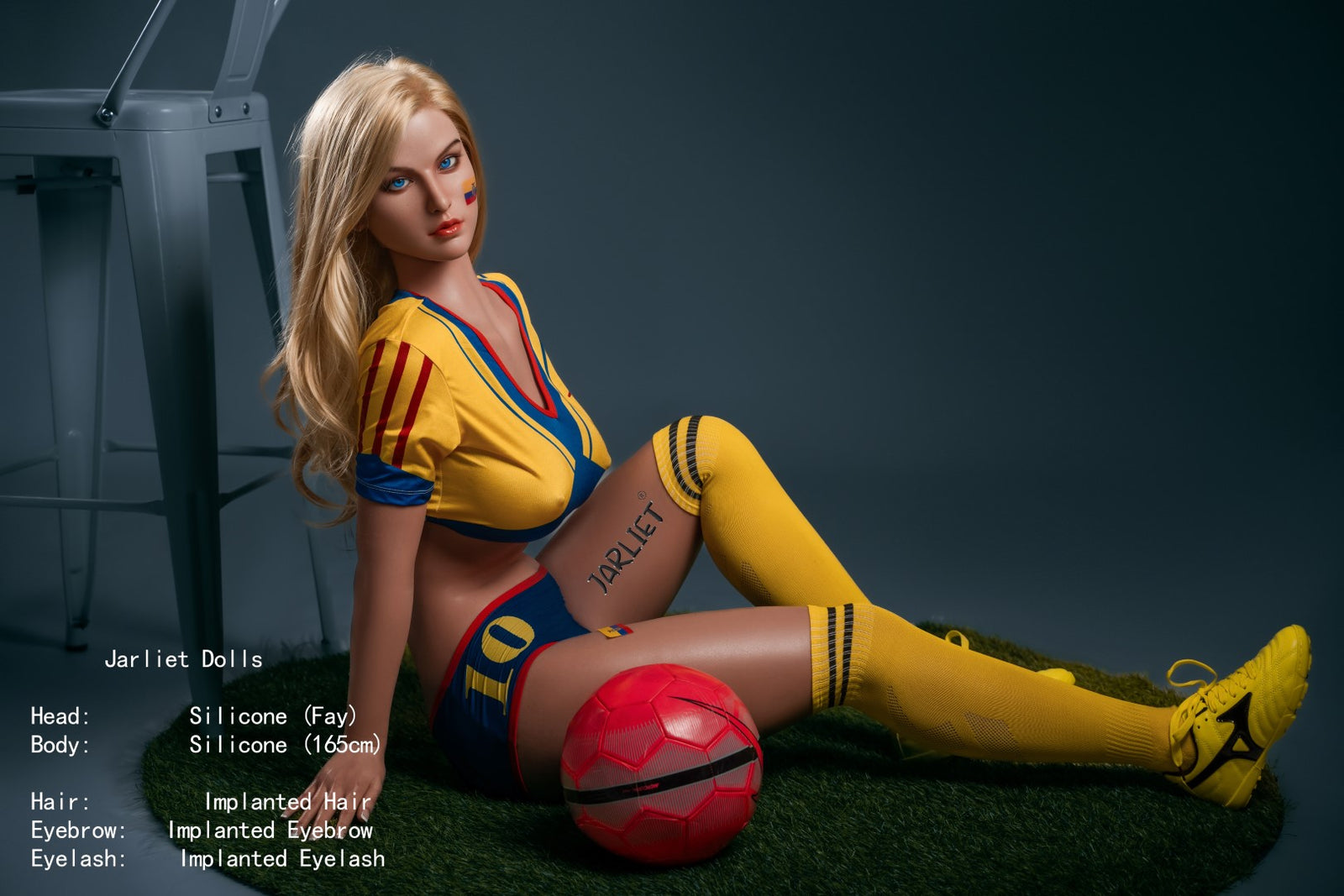 Sekso lėlė Fay (Jarliet 165 cm C-Cup silikoninis)