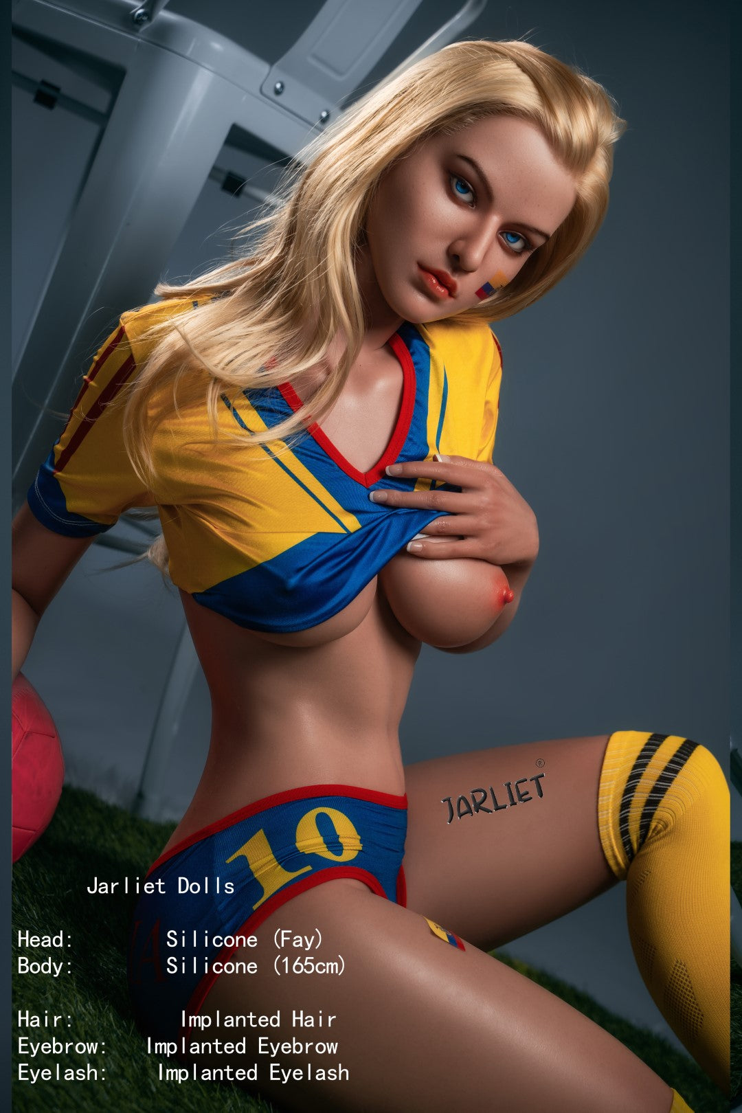 Sekso lėlė Fay (Jarliet 165 cm C-Cup silikoninis)