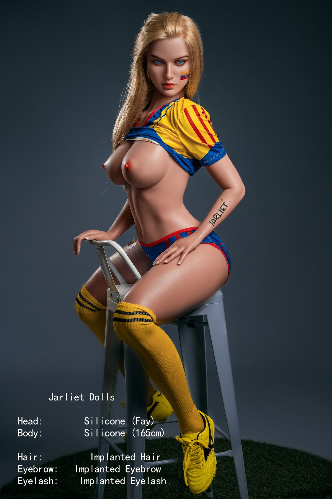 Sekso lėlė Fay (Jarliet 165 cm C-Cup silikoninis)