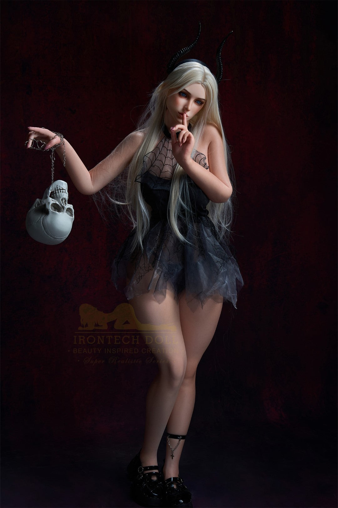 Sekso lėlė Bailey (Irontech Doll 164 cm E-puodelis B1 silikoninis)