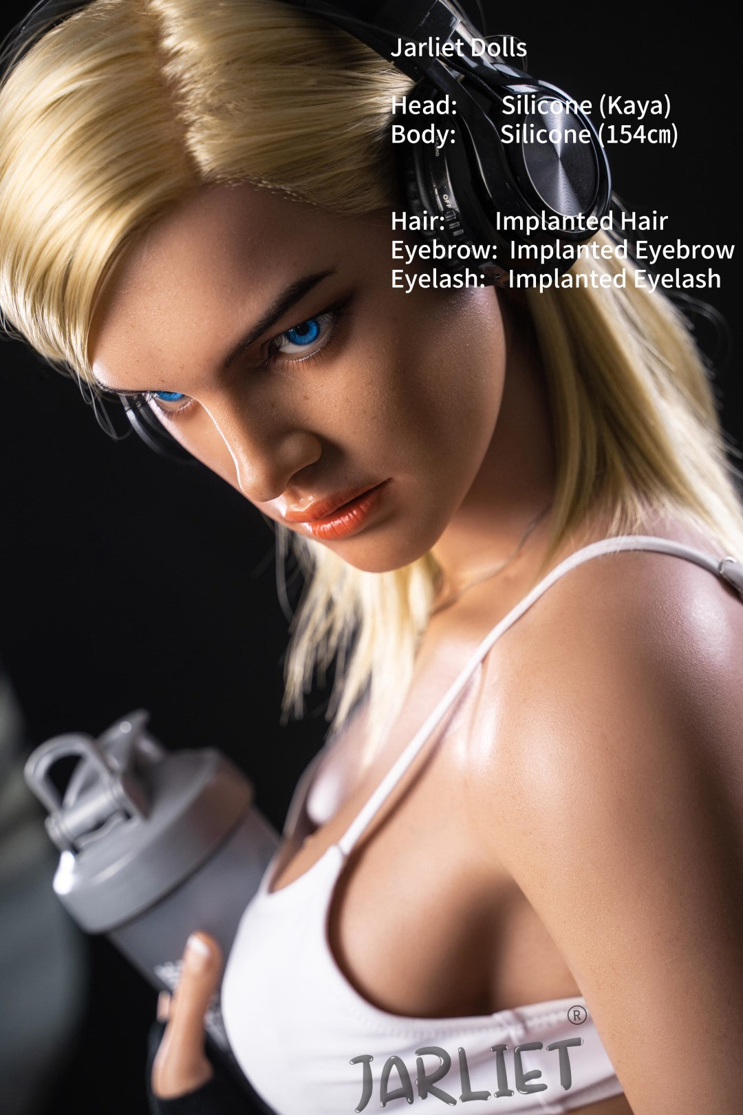 Kaya 1 Sex Doll (Jarliet 154 cm C-Cup silikoninis)