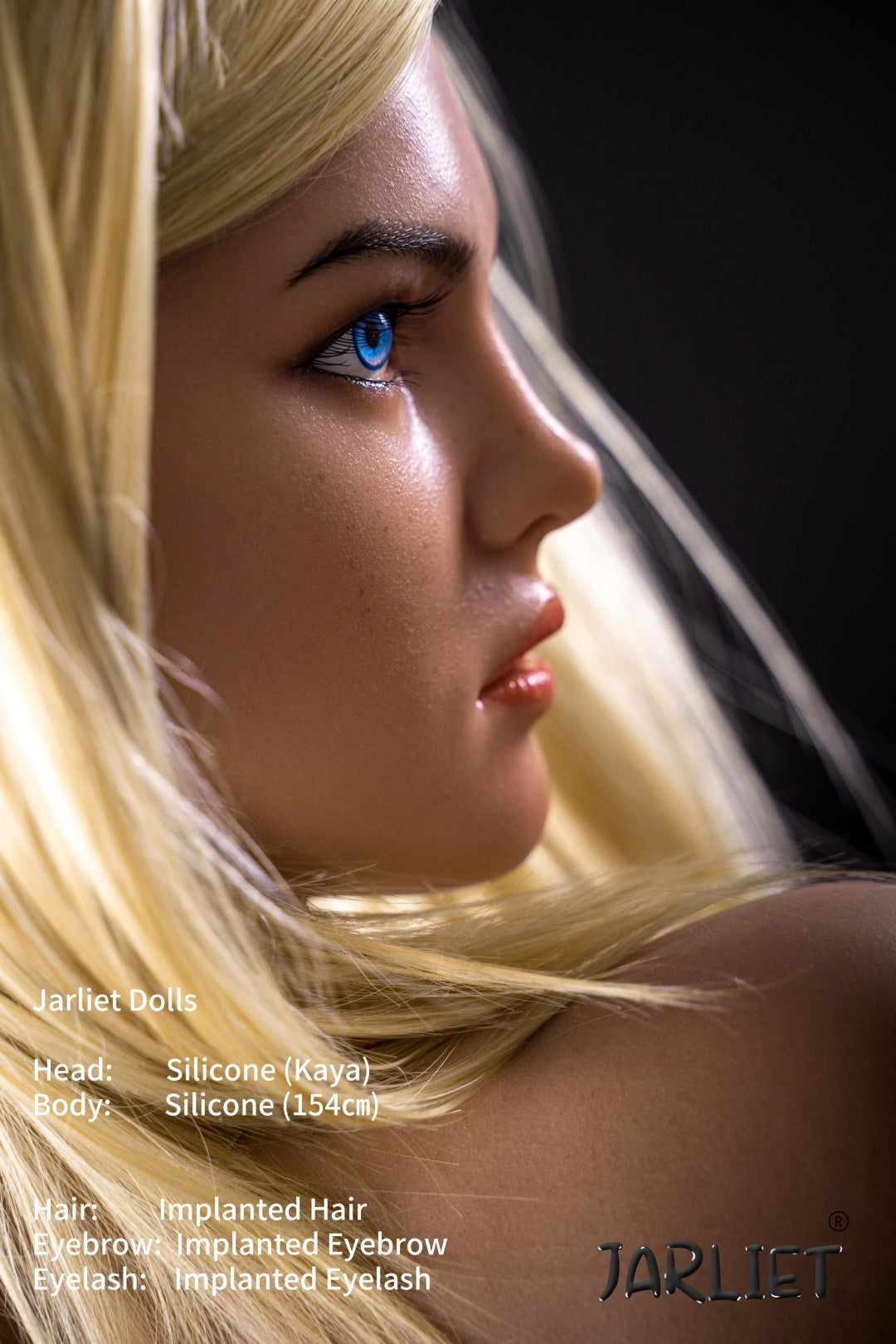 Kaya 1 Sex Doll (Jarliet 154 cm C-Cup silikoninis)