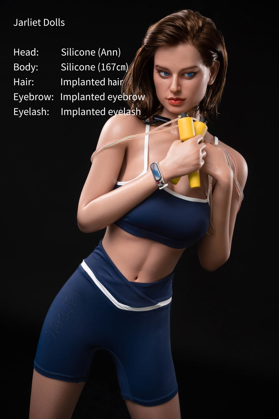 Ann Sex Doll (Jarliet 167 cm B puodelio silikonas)