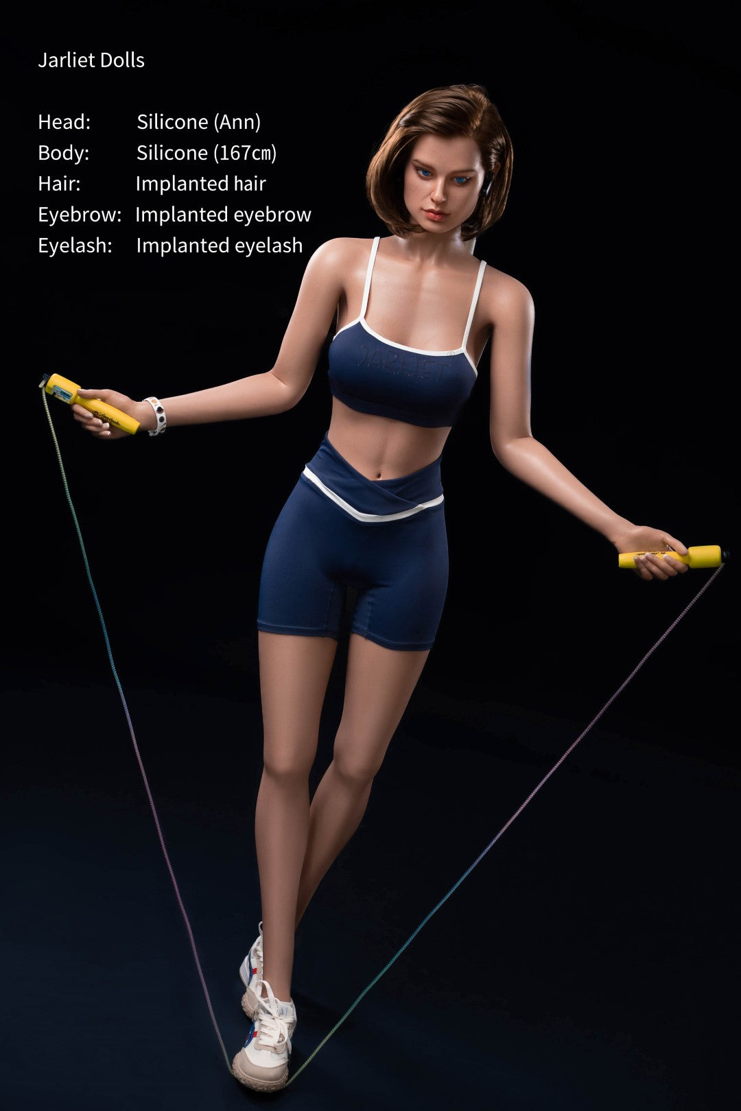 Ann Sex Doll (Jarliet 167 cm B puodelio silikonas)
