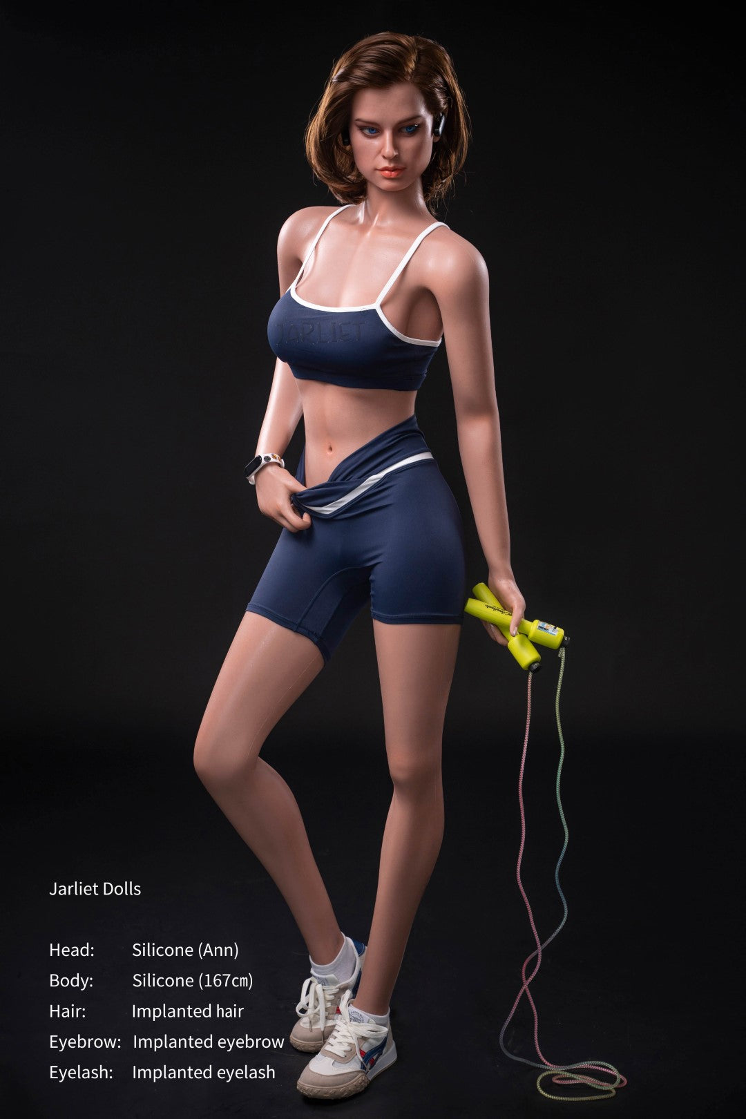 Ann Sex Doll (Jarliet 167 cm B puodelio silikonas)