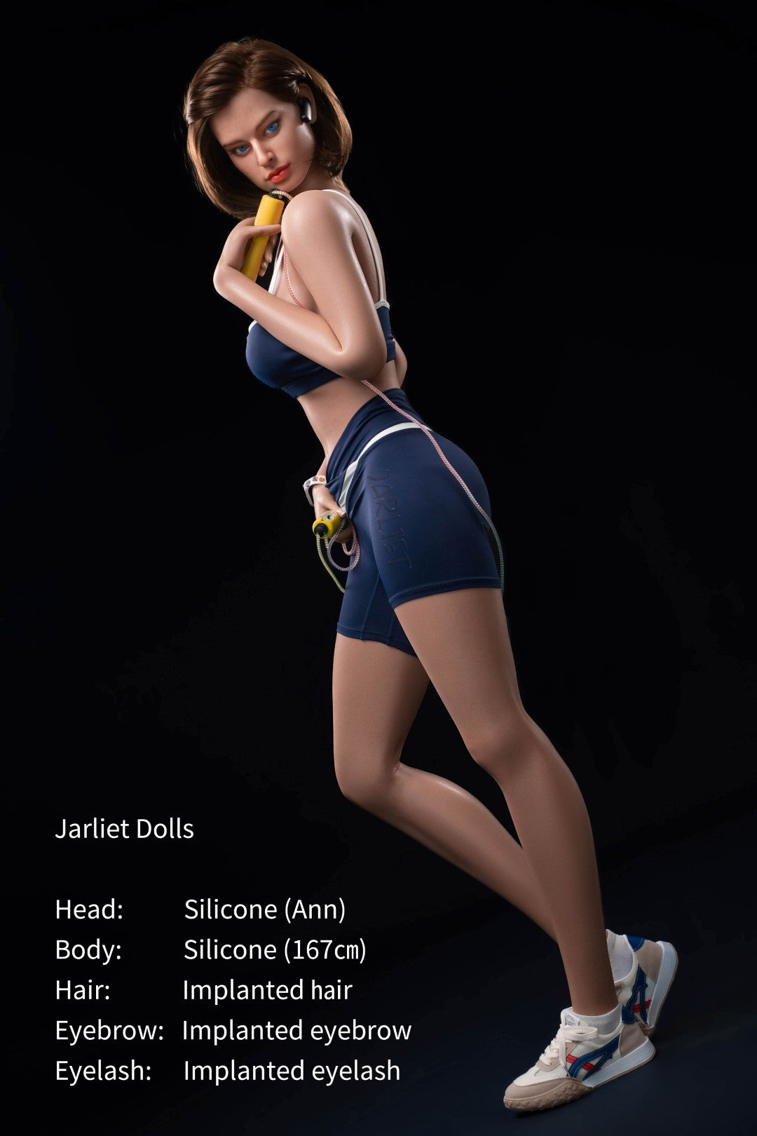 Ann Sex Doll (Jarliet 167 cm B puodelio silikonas)