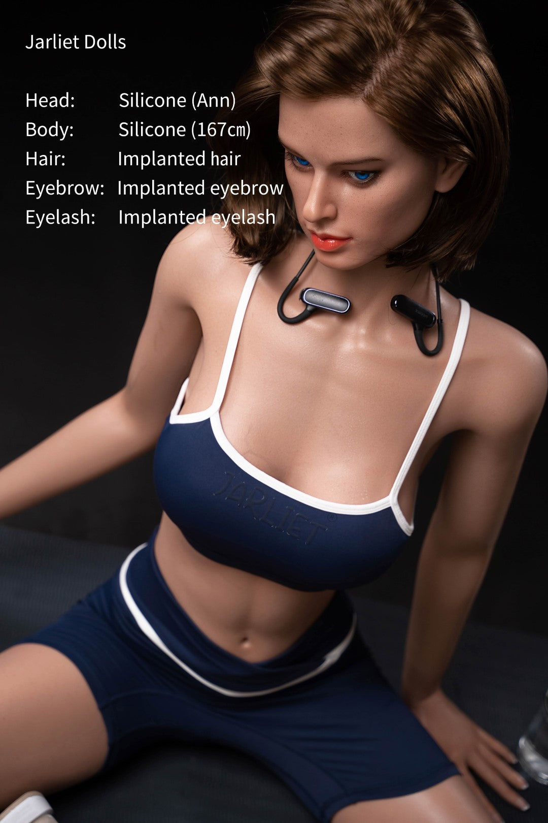 Ann Sex Doll (Jarliet 167 cm B puodelio silikonas)
