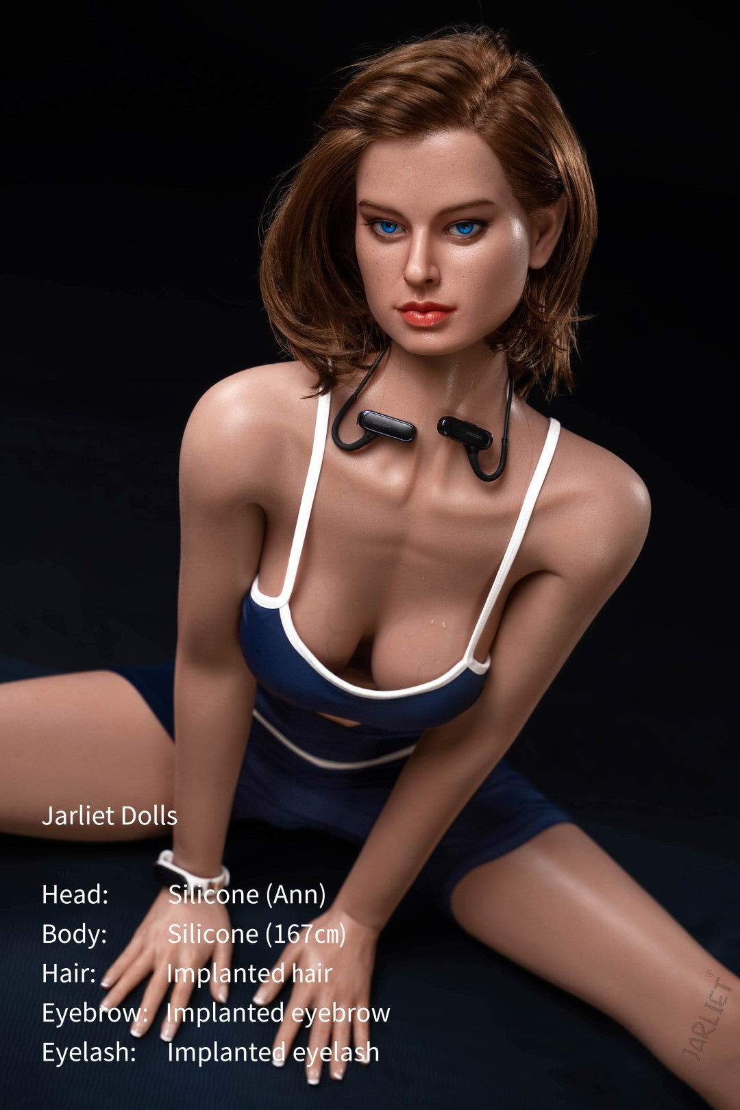 Ann Sex Doll (Jarliet 167 cm B puodelio silikonas)