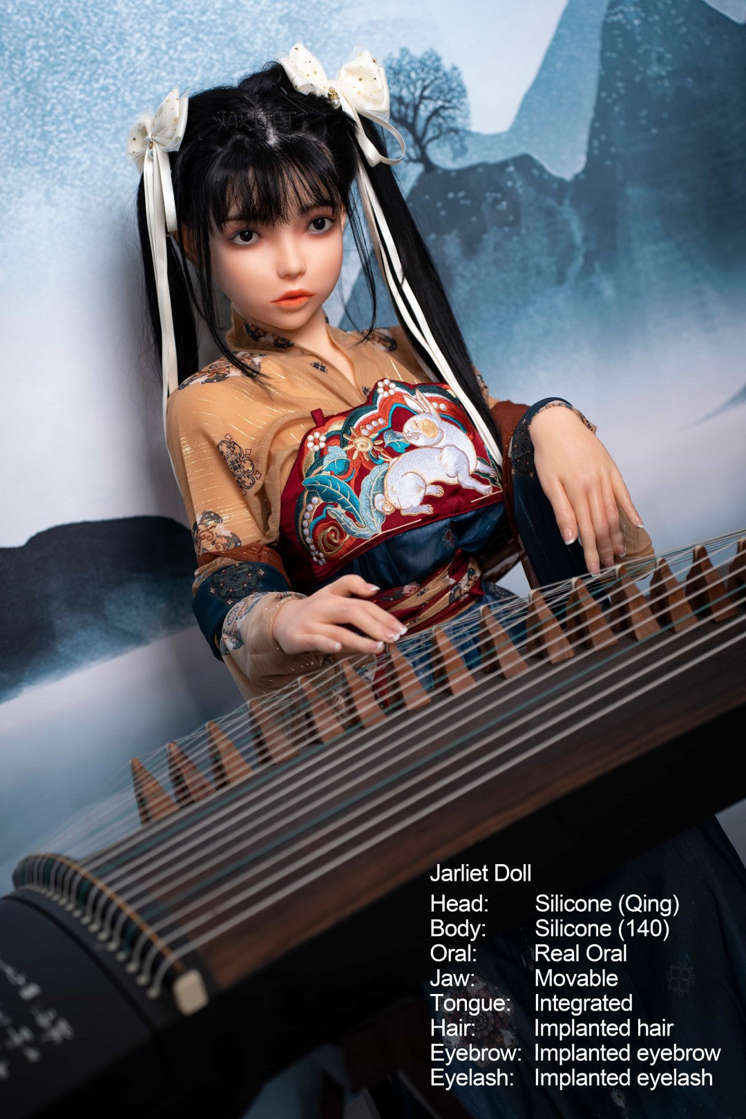 Qing 2 Sex Doll (Jarliet 140 cm C-Cup silikoninis)