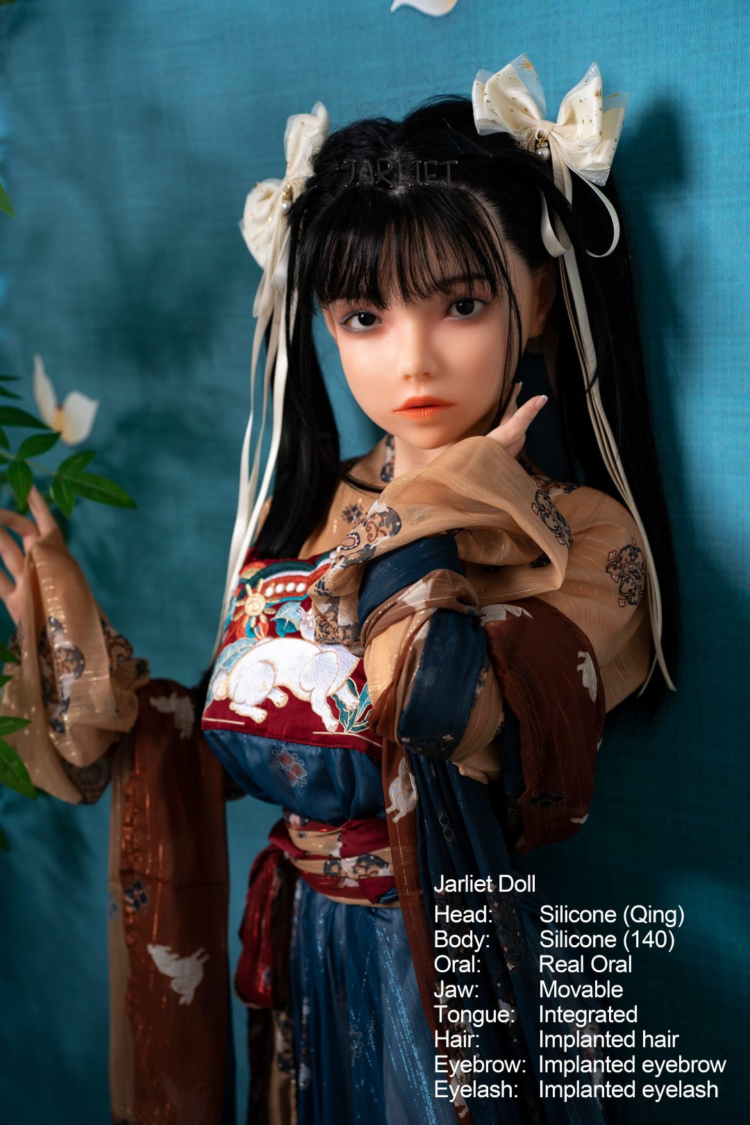 Qing 2 Sex Doll (Jarliet 140 cm C-Cup silikoninis)