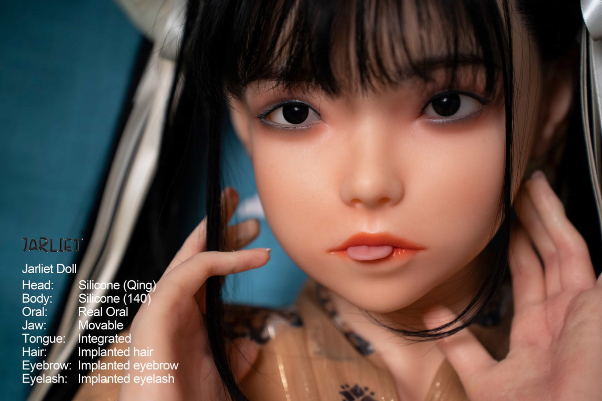 Qing 2 Sex Doll (Jarliet 140 cm C-Cup silikoninis)