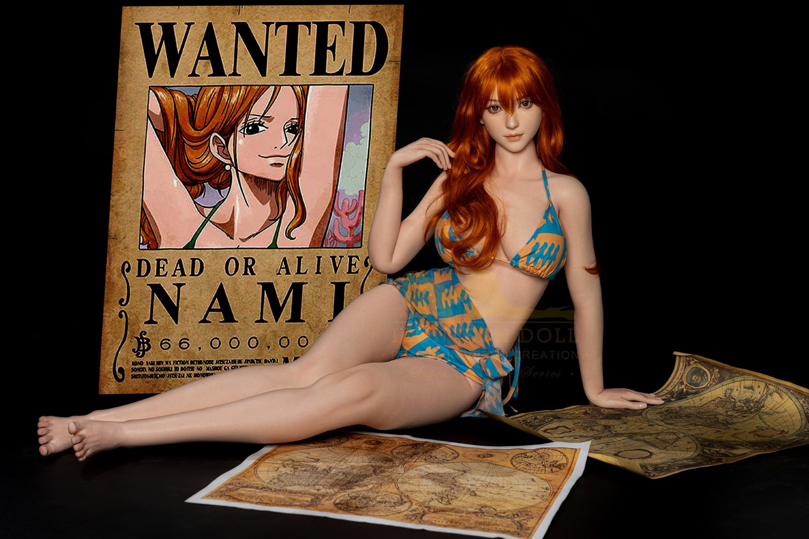 Nami yra tikroviška 166 cm ilgio silikoninė lėlė su C-Cup krūtine iš garsaus prekės ženklo. Irontech Doll. Itin tikroviška sekso lėlė su cosplay stiliumi, įkvėpta populiaraus serialo „One Piece“. Tiems, kurie ieško tikroviškos Nami kopijos iš One Piece, tai puiki lėlė. Nesvarbu, ar jums reikia fotografijos, parodos ar fizinės veiklos. Sekso lėlė Nami One Piece yra geras ir prieinamas pasirinkimas tiems, kurie realiame gyvenime ieško veikėjo Nami 1:1 mastelio versijos.