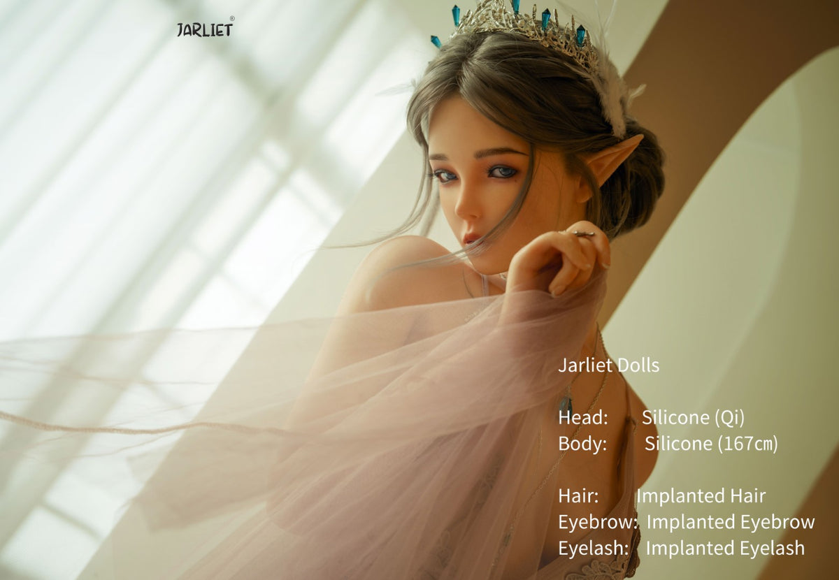 Qi Sex Doll (Jarliet 167 cm B puodelio silikonas)