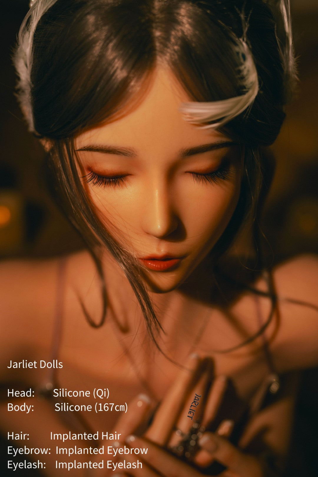 Qi Sex Doll (Jarliet 167 cm B puodelio silikonas)