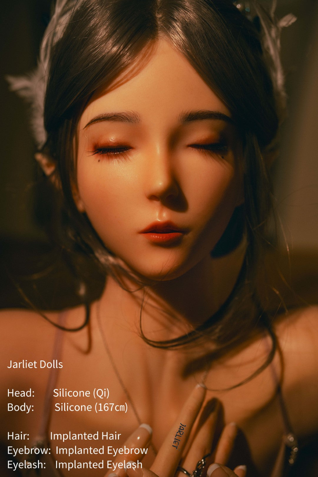 Qi Sex Doll (Jarliet 167 cm B puodelio silikonas)
