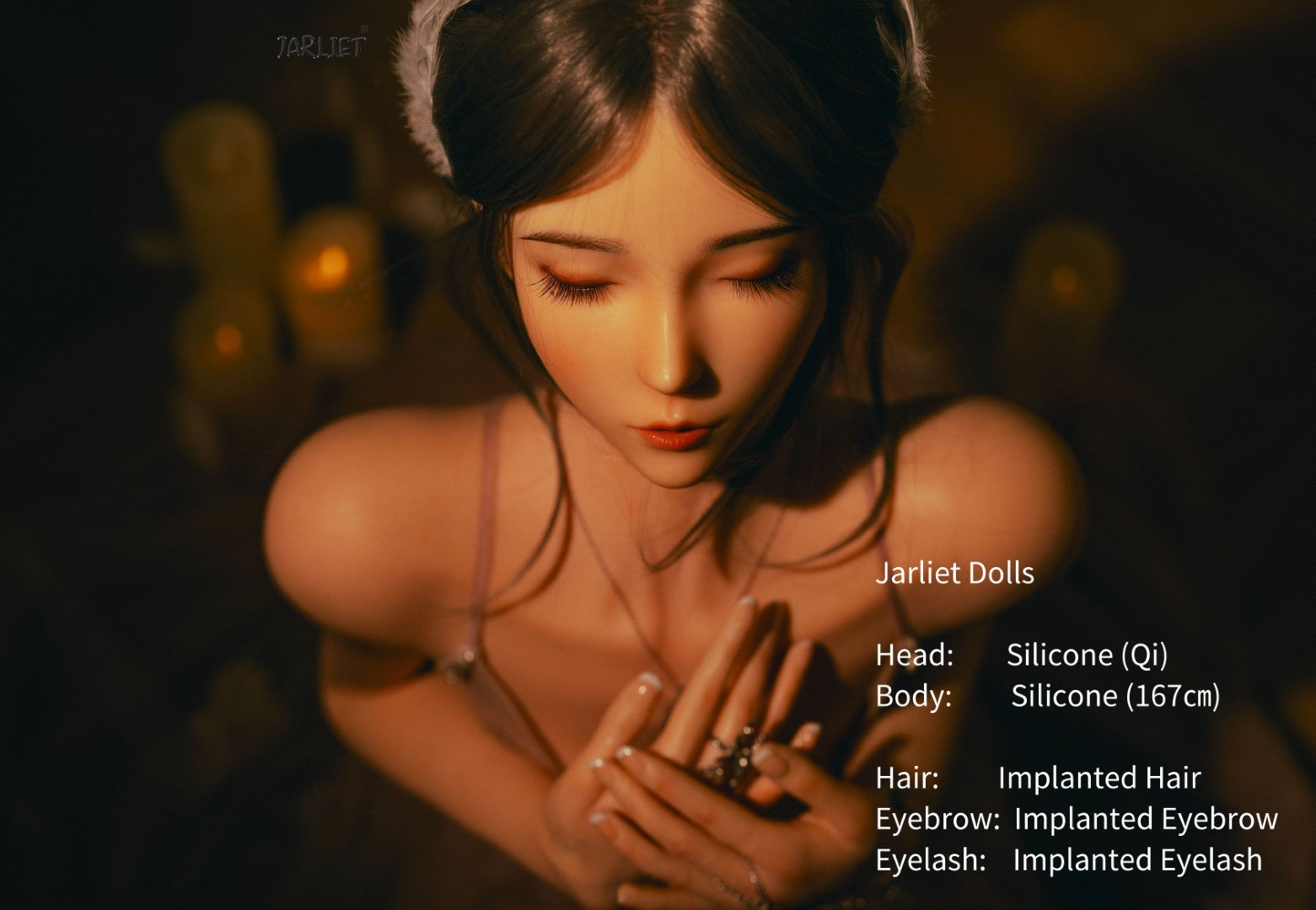 Qi Sex Doll (Jarliet 167 cm B puodelio silikonas)