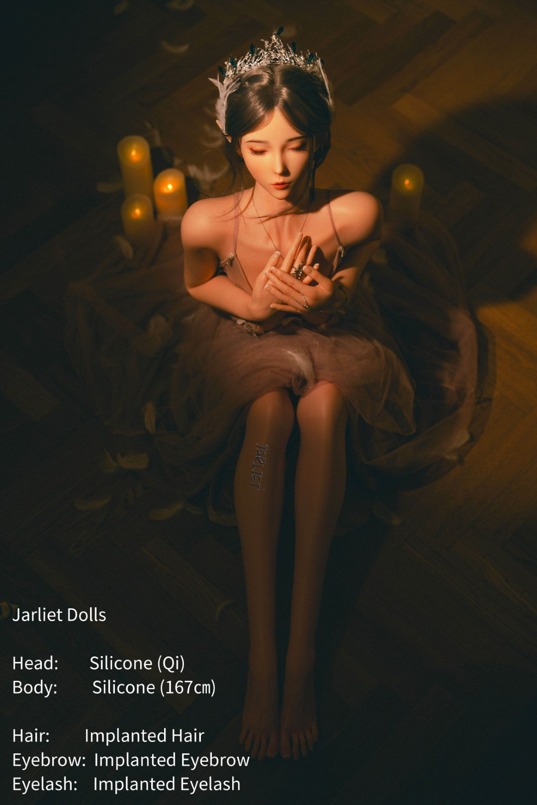 Qi Sex Doll (Jarliet 167 cm B puodelio silikonas)