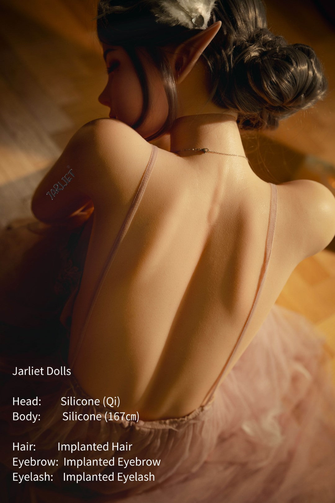Qi Sex Doll (Jarliet 167 cm B puodelio silikonas)