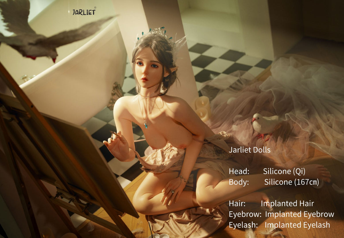 Qi Sex Doll (Jarliet 167 cm B puodelio silikonas)