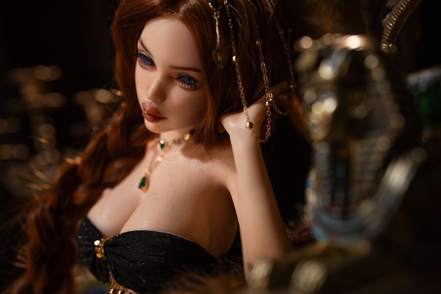 Amina Sex Doll (Rosretty Doll 60 cm D puodelis SM1 silikoninis)