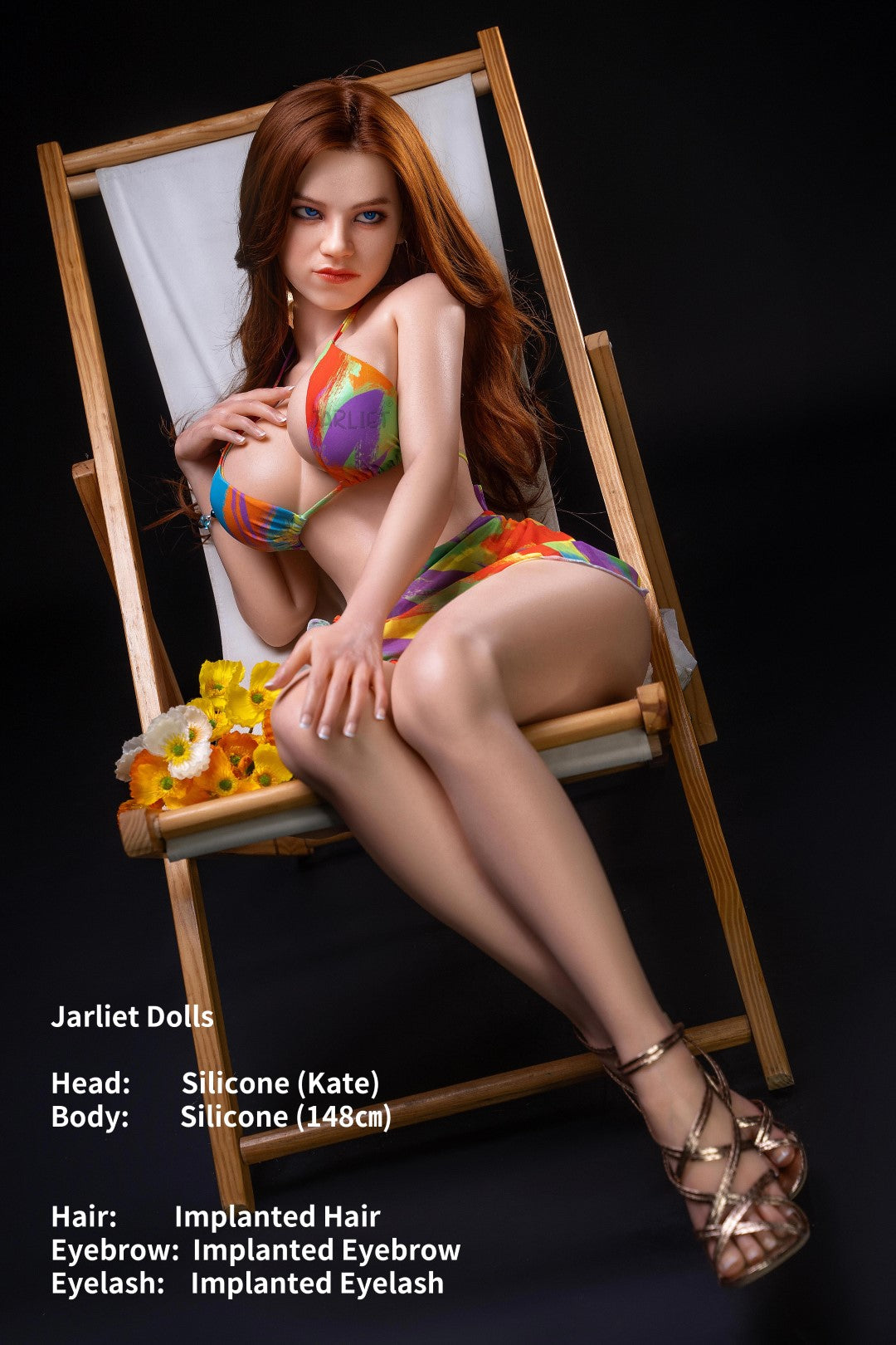 Kate Sex Doll (Jarliet 148 cm E-Cup silikoninis)