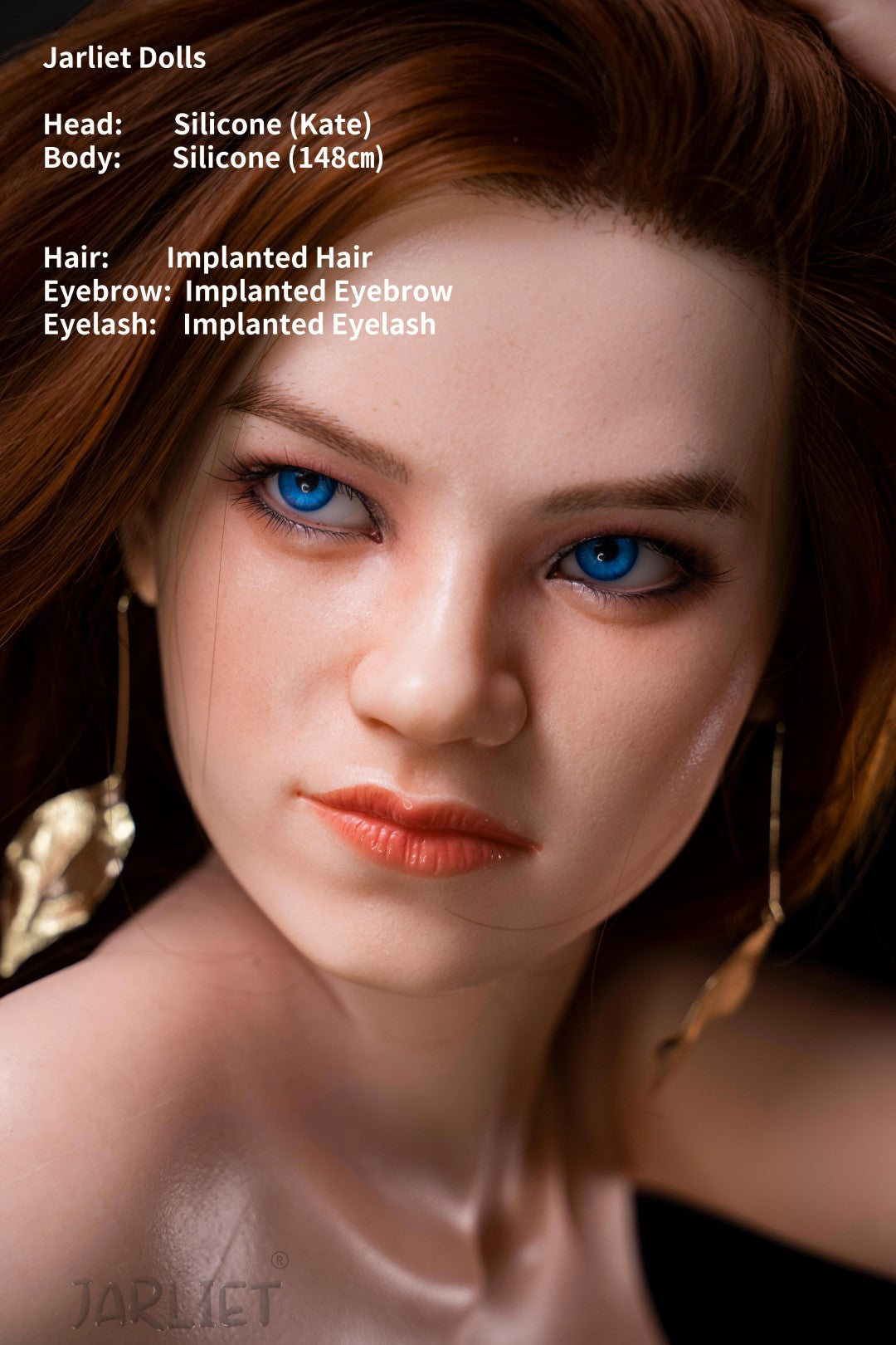 Kate Sex Doll (Jarliet 148 cm E-Cup silikoninis)