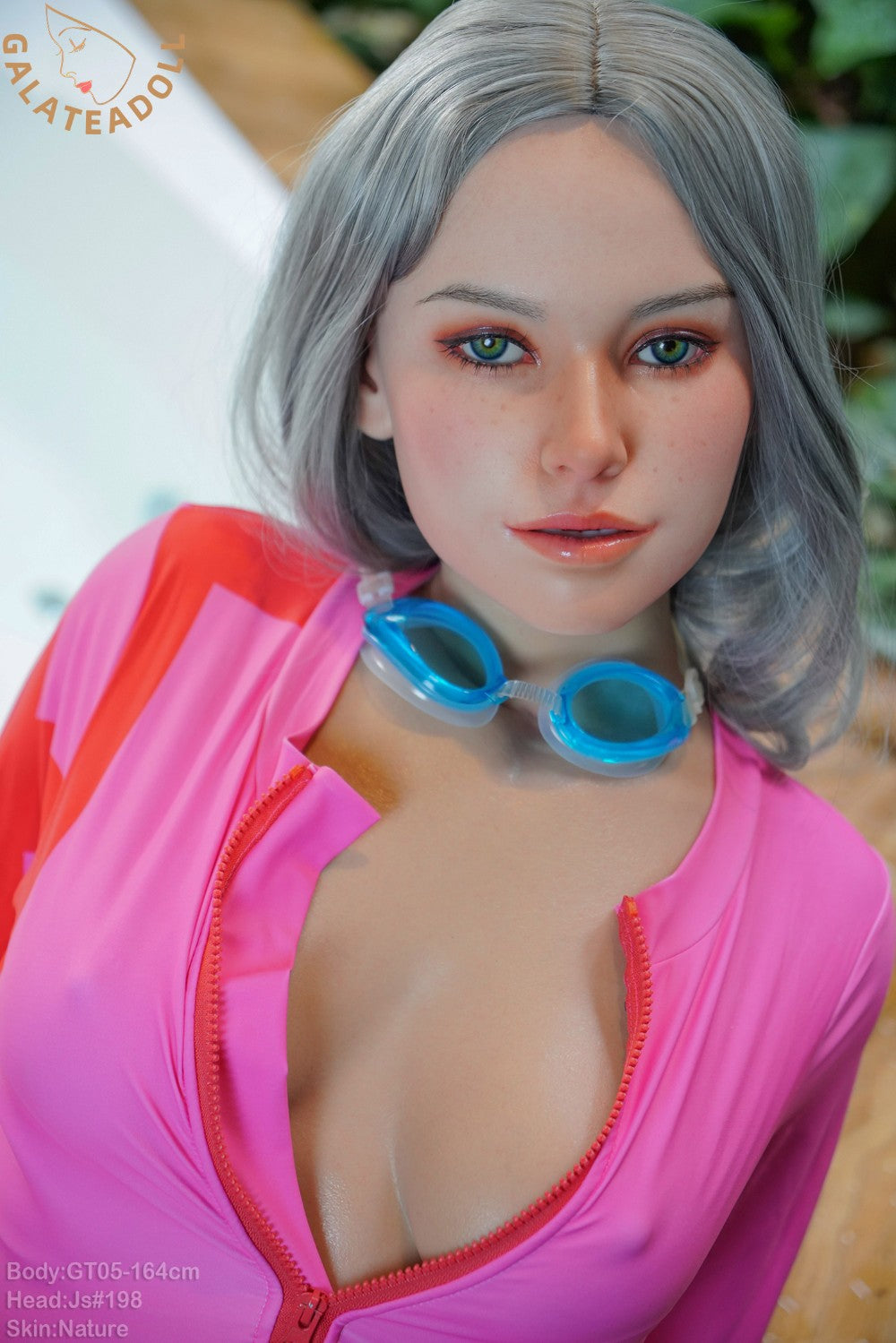 Olga Sex Doll (Galatea Doll 164 cm B-Cup #198 silikonas)