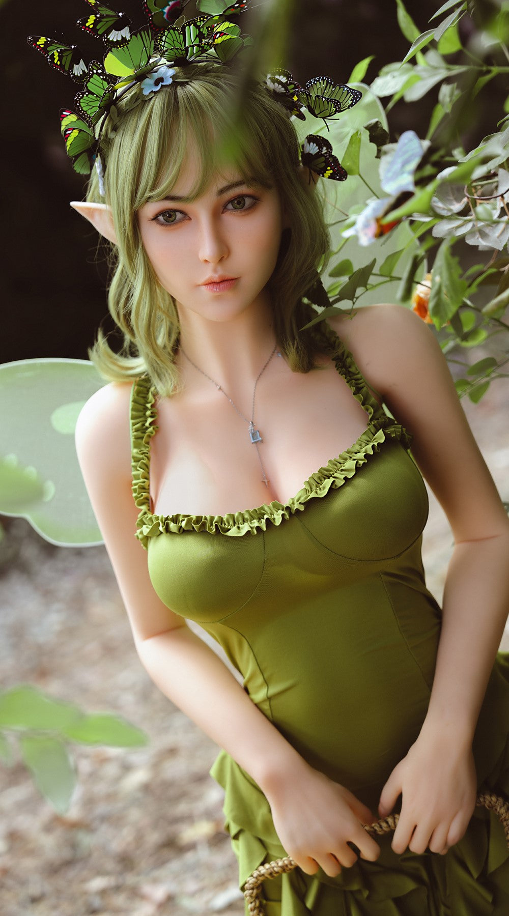 Lyra sekso lėlė (Rosretty Doll 160 cm C puodelis # S19 TPE + silikonas)