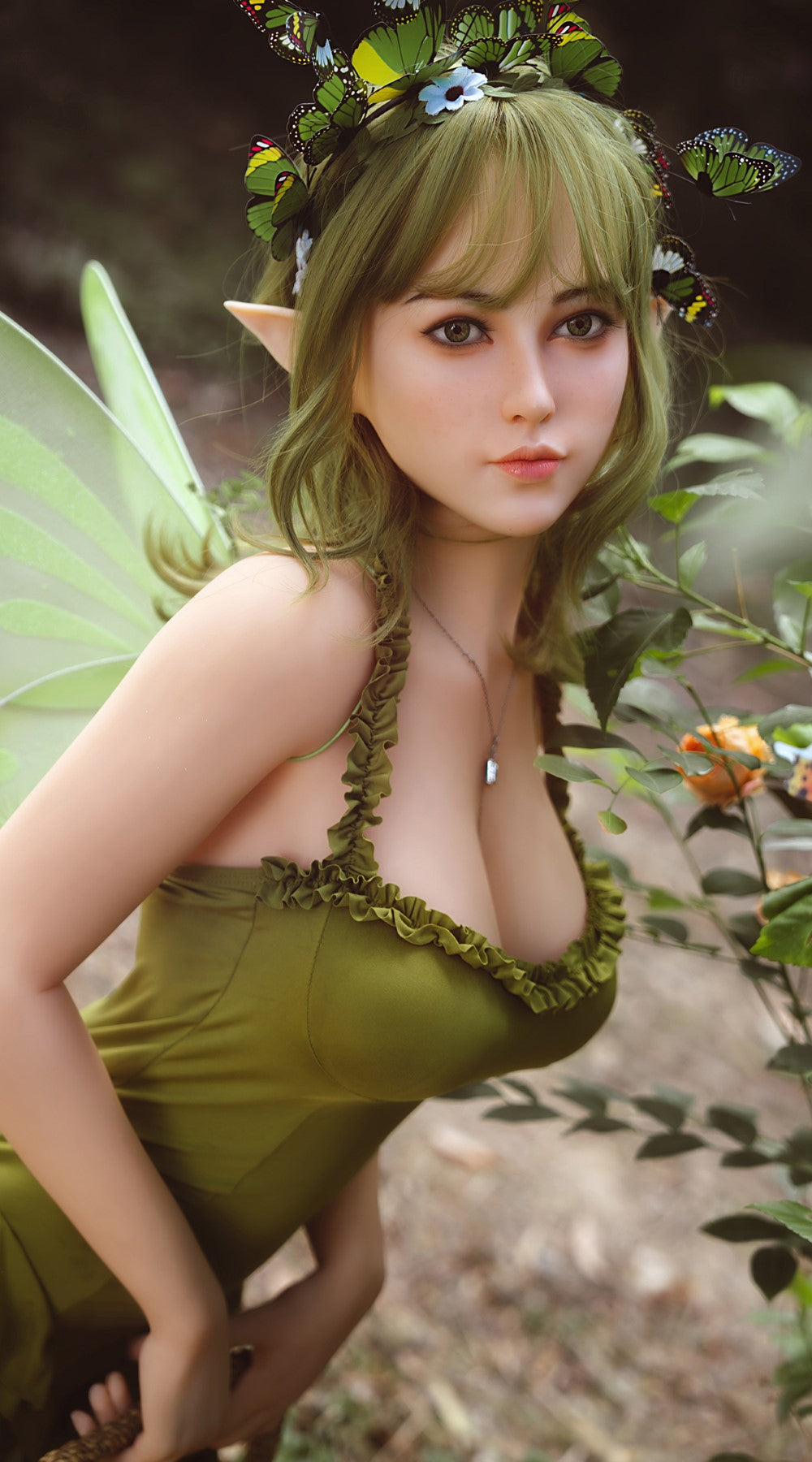 Lyra sekso lėlė (Rosretty Doll 160 cm C puodelis # S19 TPE + silikonas)