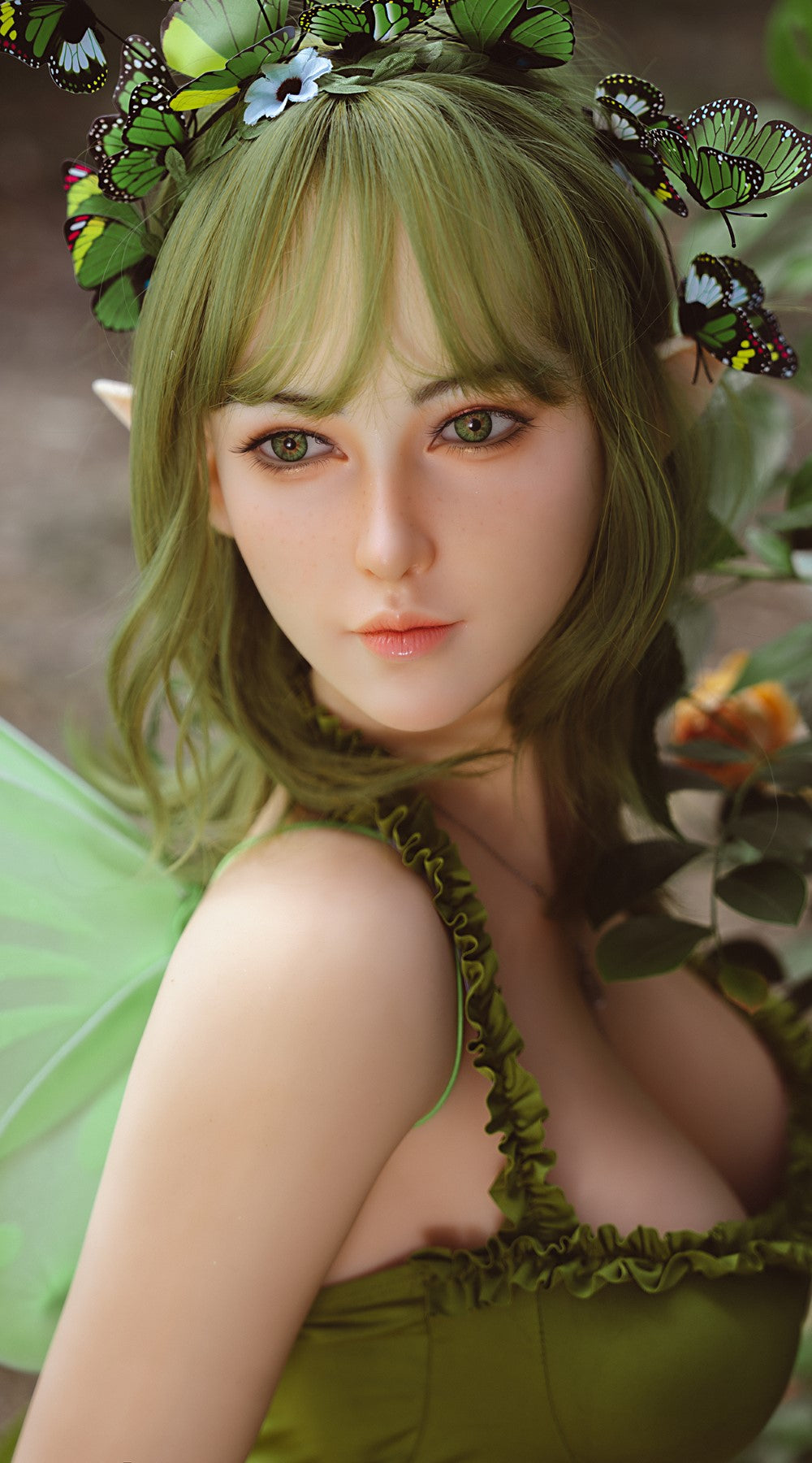 Lyra sekso lėlė (Rosretty Doll 160 cm C puodelis # S19 TPE + silikonas)