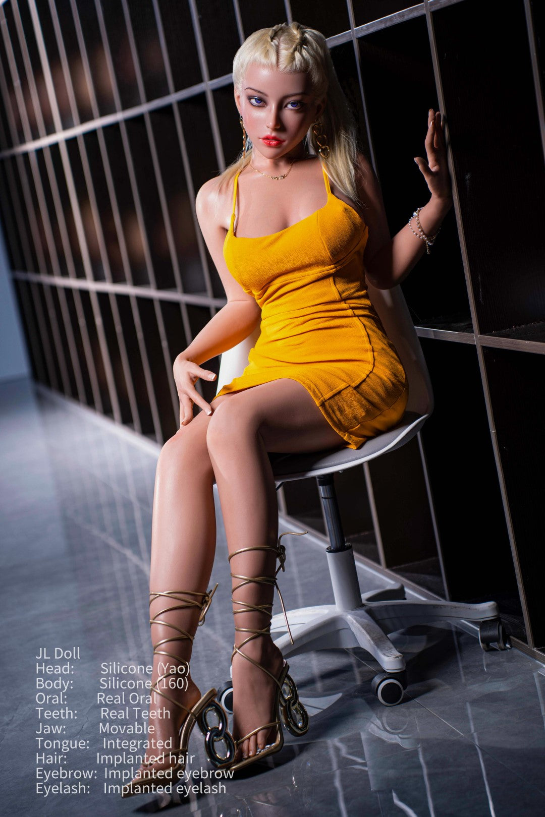 Yao Sex Doll (Jarliet 160 cm C-Cup silikoninis)