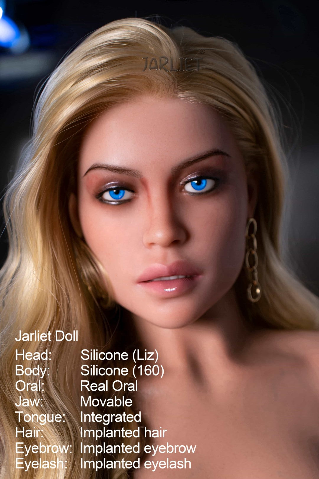 Liz Sex Doll (Jarliet 160 cm C-Cup silikoninis)