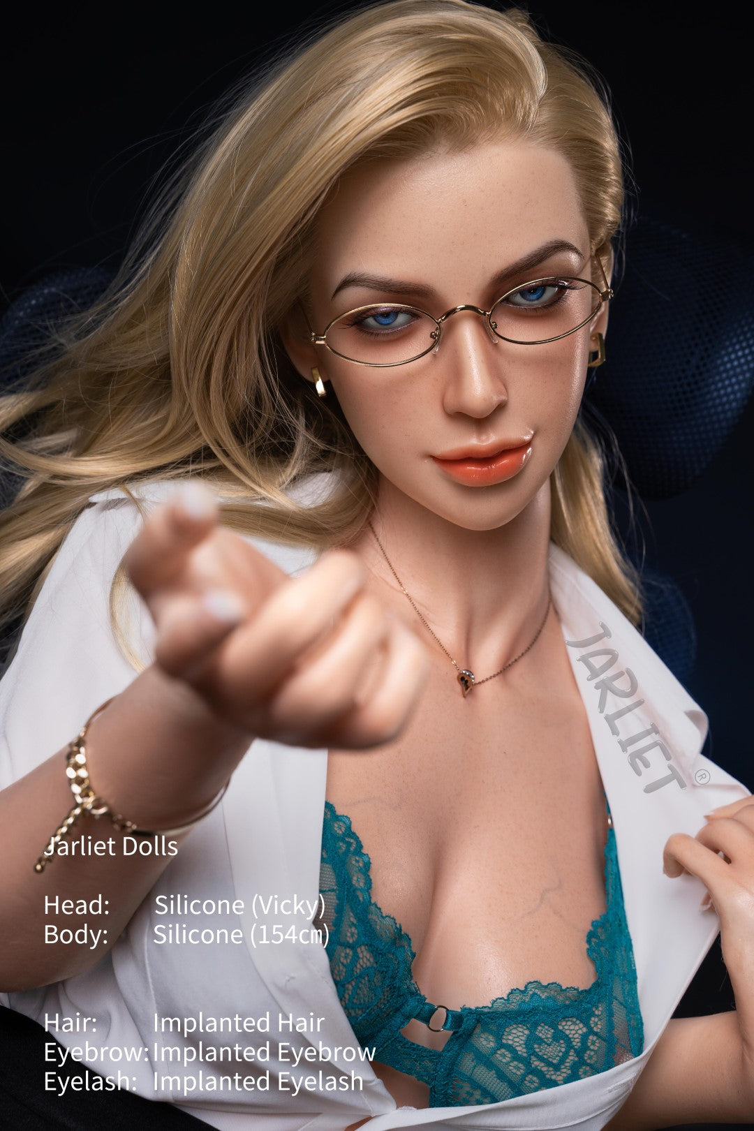 Vicky Sex Doll (Jarliet 154 cm C-Cup silikoninis)