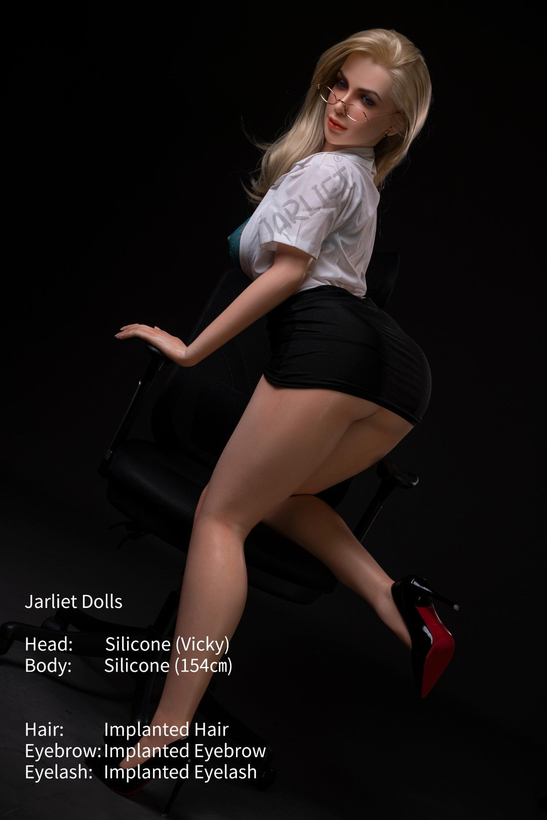Vicky Sex Doll (Jarliet 154 cm C-Cup silikoninis)