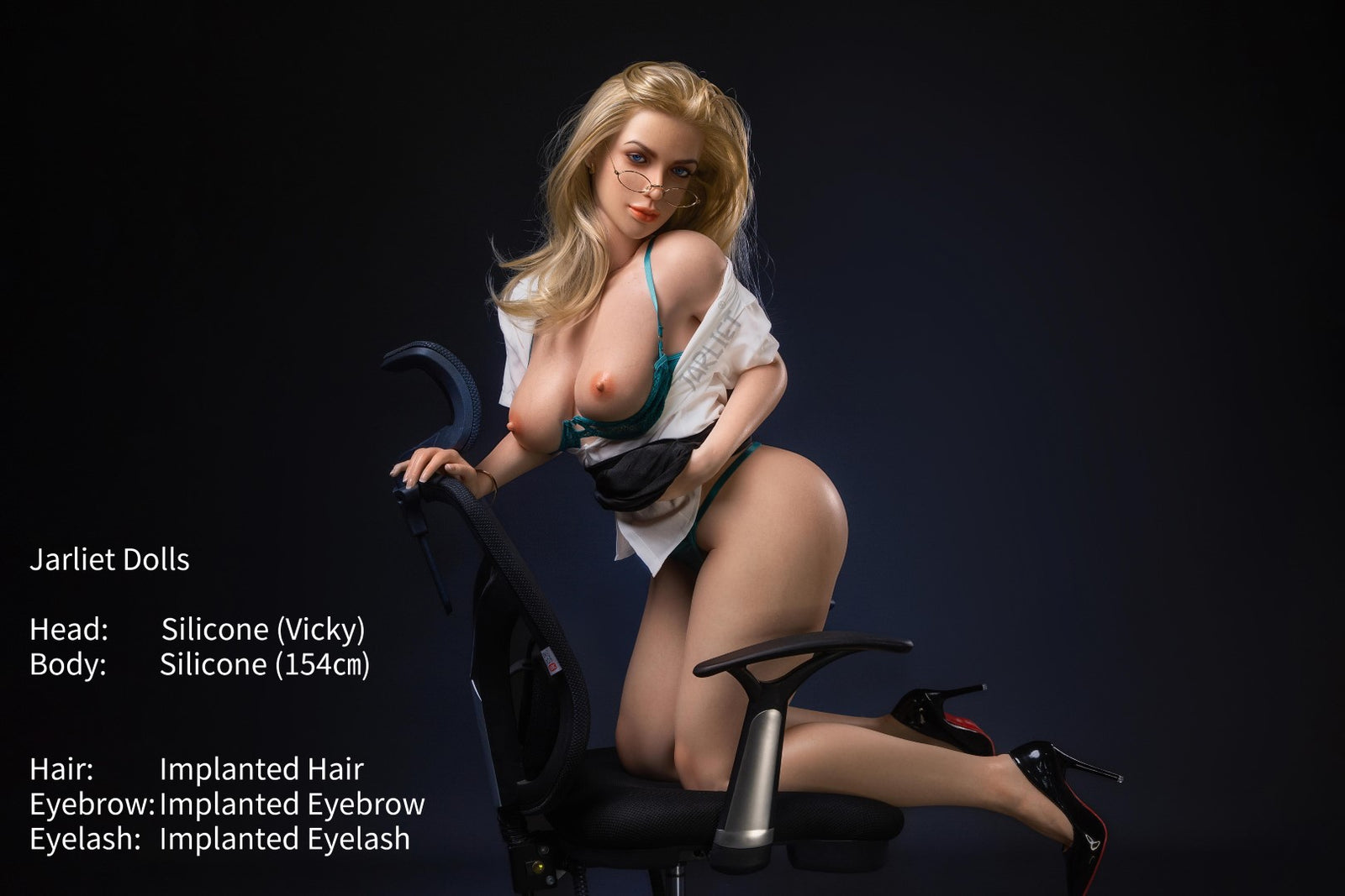 Vicky Sex Doll (Jarliet 154 cm C-Cup silikoninis)
