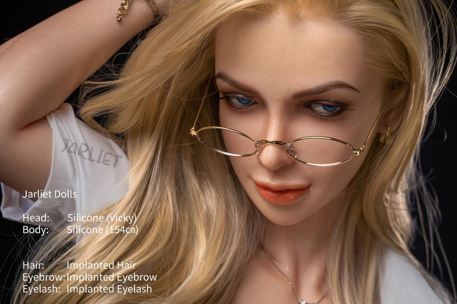 Vicky Sex Doll (Jarliet 154 cm C-Cup silikoninis)