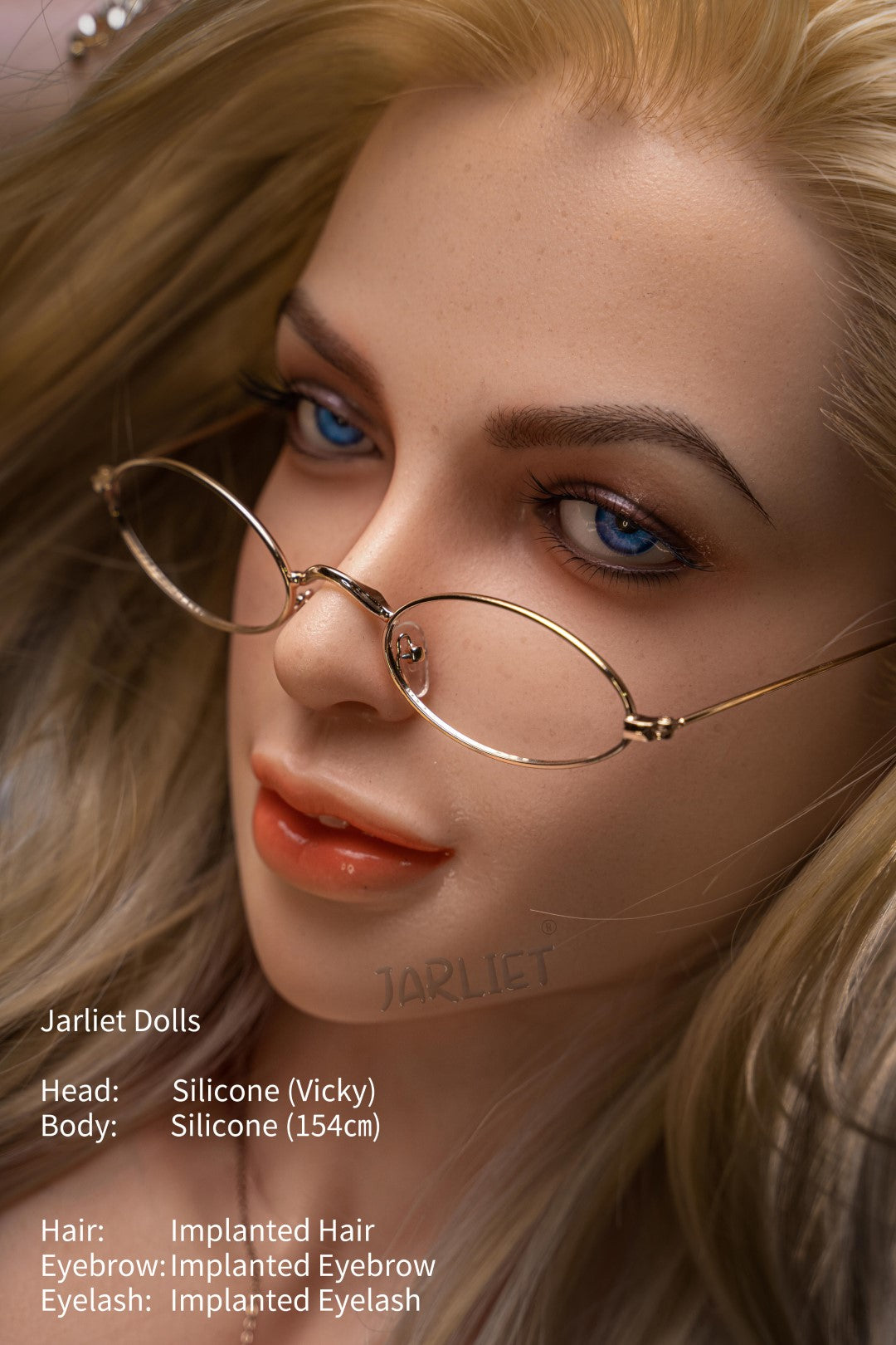 Vicky Sex Doll (Jarliet 154 cm C-Cup silikoninis)