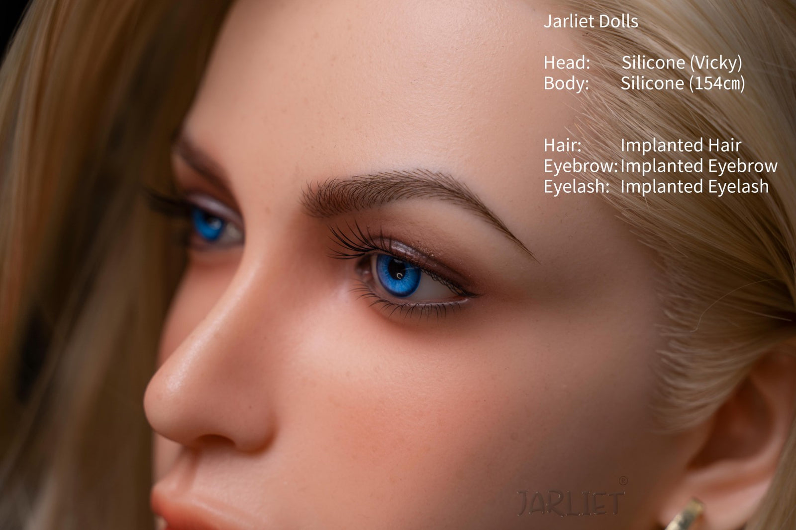 Vicky Sex Doll (Jarliet 154 cm C-Cup silikoninis)