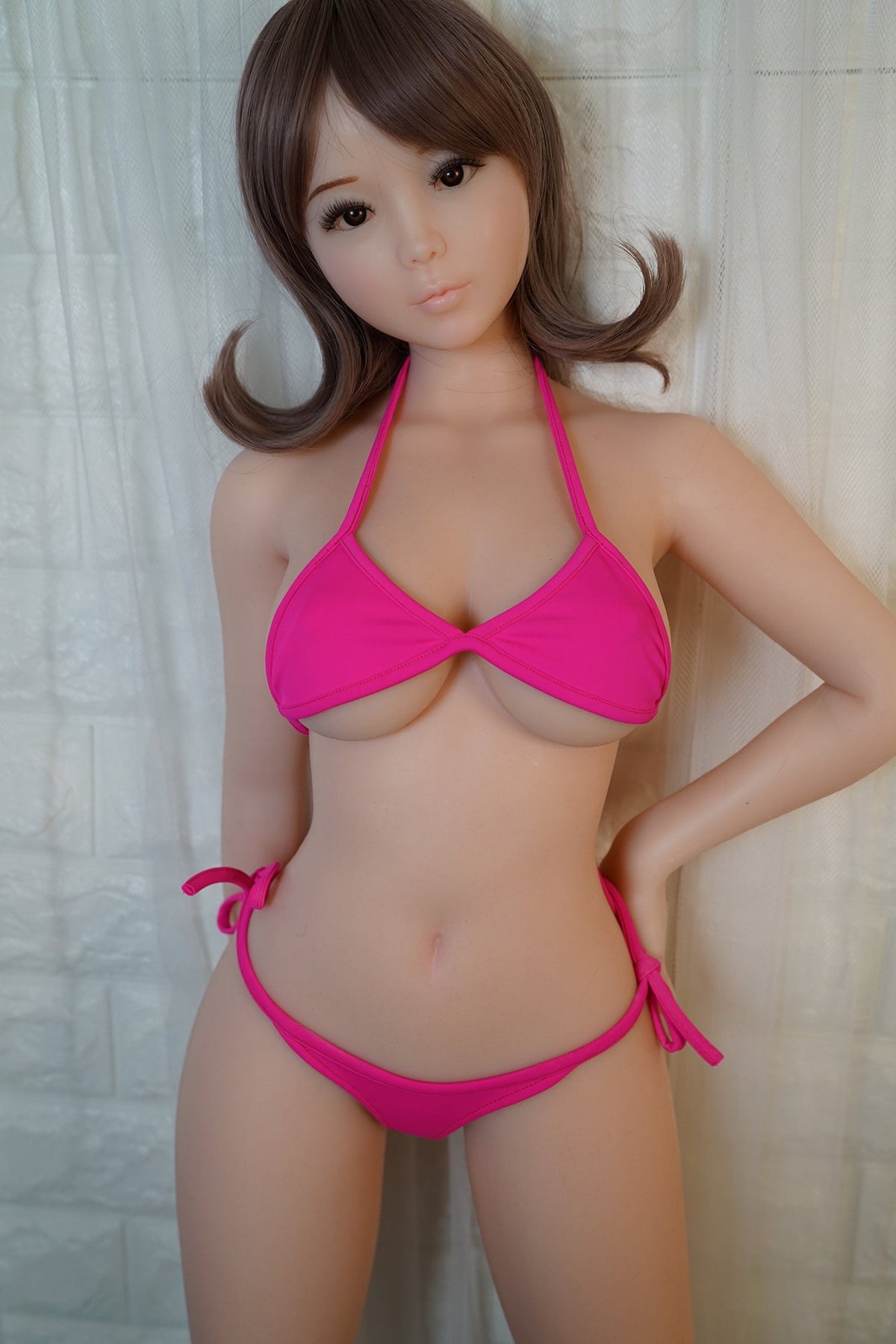 Sekso lėlė Akira (Piper Doll 100 cm G puodelio silikonas) EXPRESS