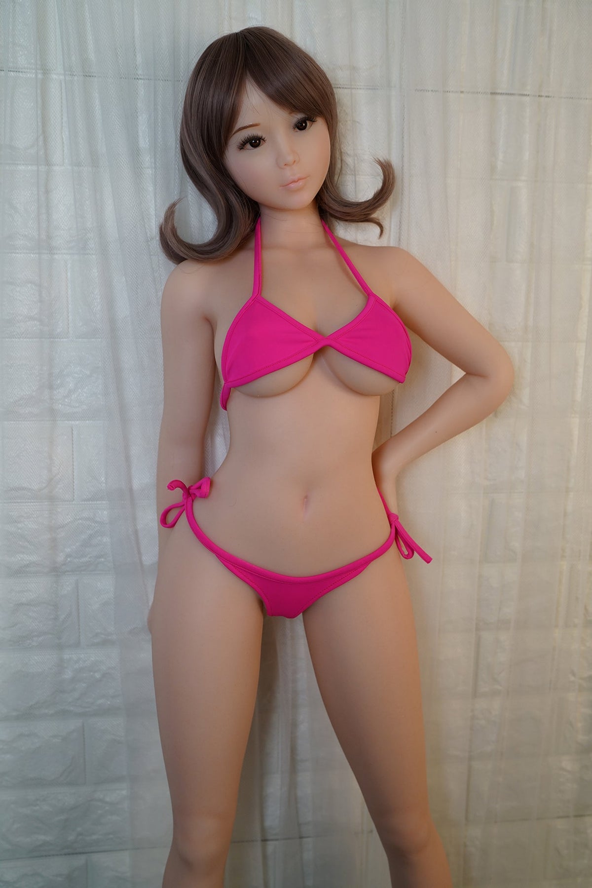 Sekso lėlė Akira (Piper Doll 100 cm G puodelio silikonas) EXPRESS