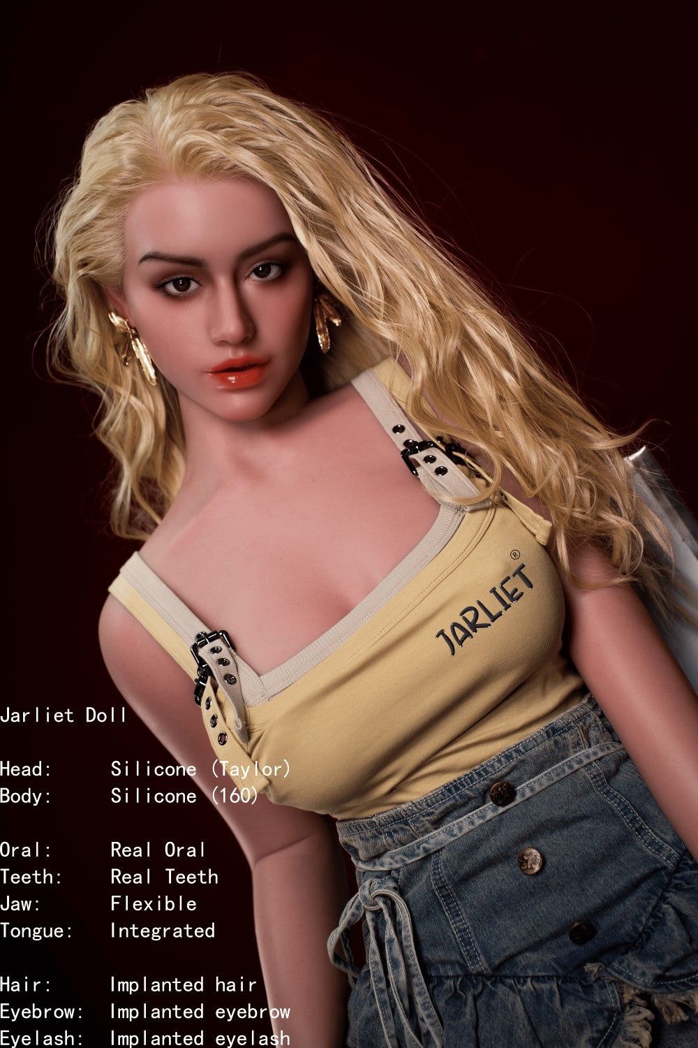 Taylor Sex Doll (Jarliet 160 cm C-Cup silikoninis)