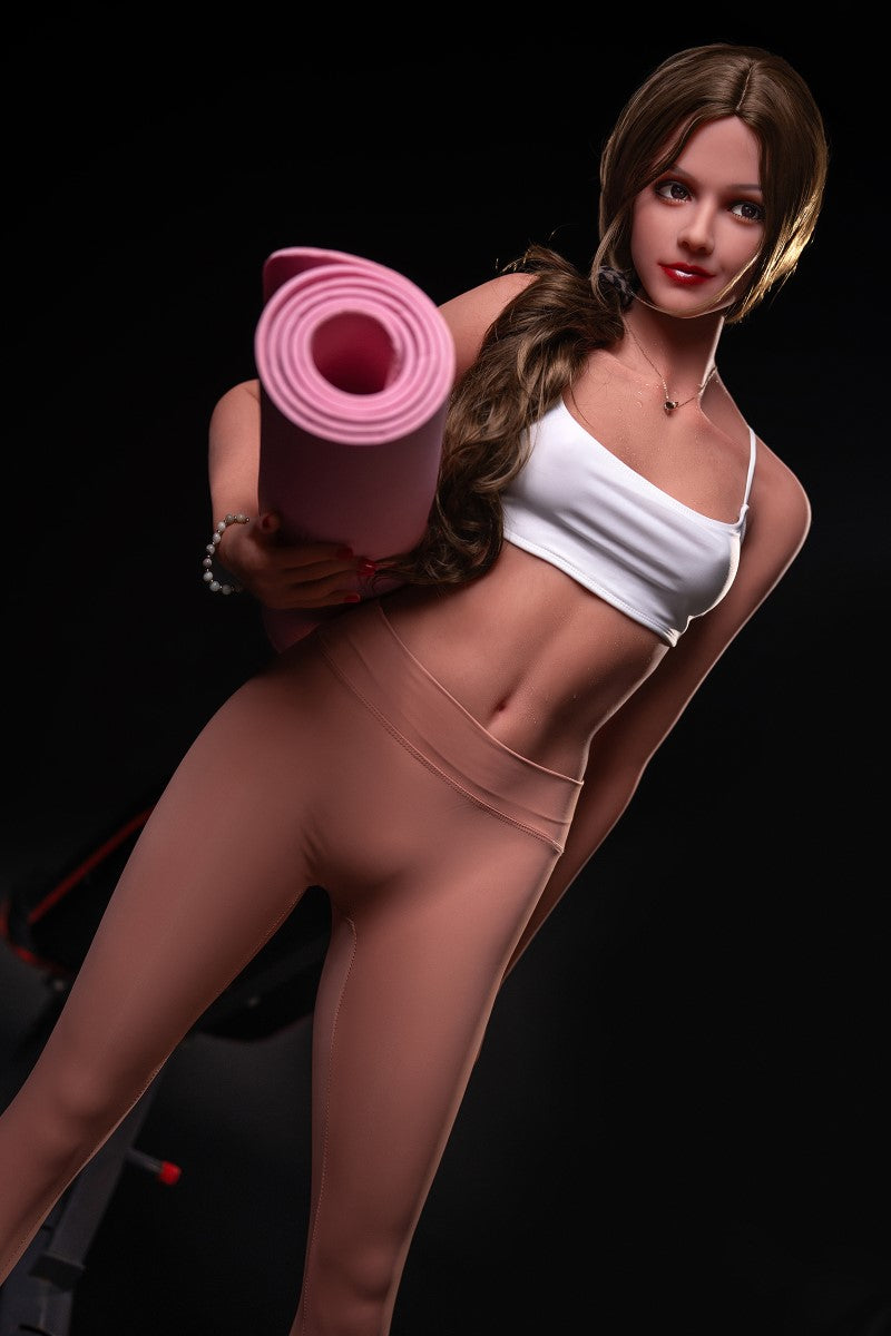 Sekso lėlė rožė (Rosretty Doll 160 cm A-puodelis S10# TPE + silikonas)