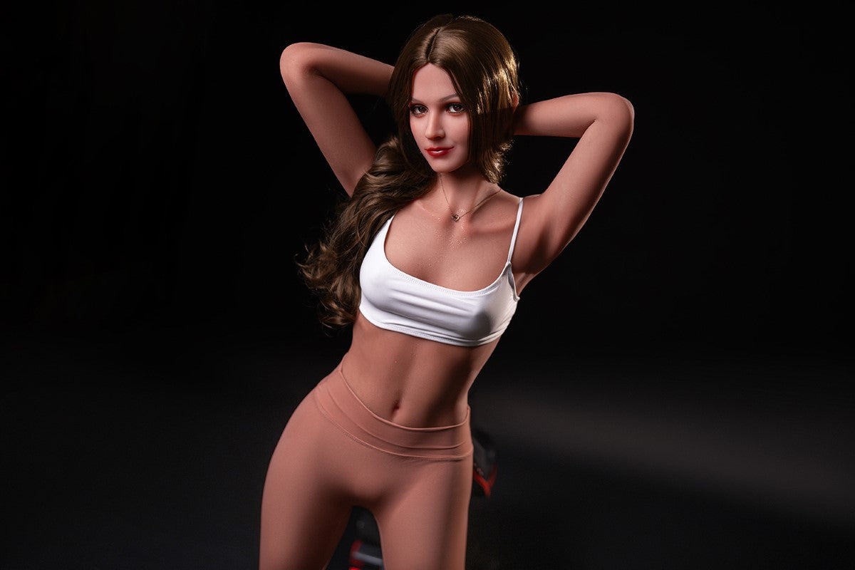Sekso lėlė rožė (Rosretty Doll 160 cm A-puodelis S10# TPE + silikonas)