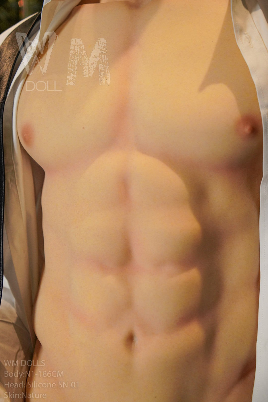 Kenji vyriška sekso lėlė (WM-Doll 186 cm #N1 silikonas)