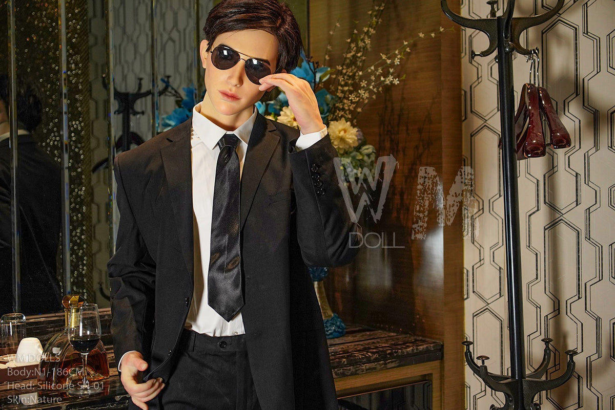 Kenji vyriška sekso lėlė (WM-Doll 186 cm #N1 silikonas)