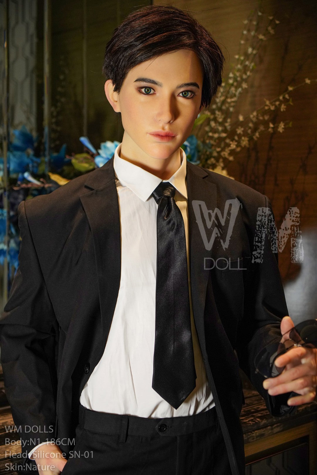 Kenji vyriška sekso lėlė (WM-Doll 186 cm #N1 silikonas)